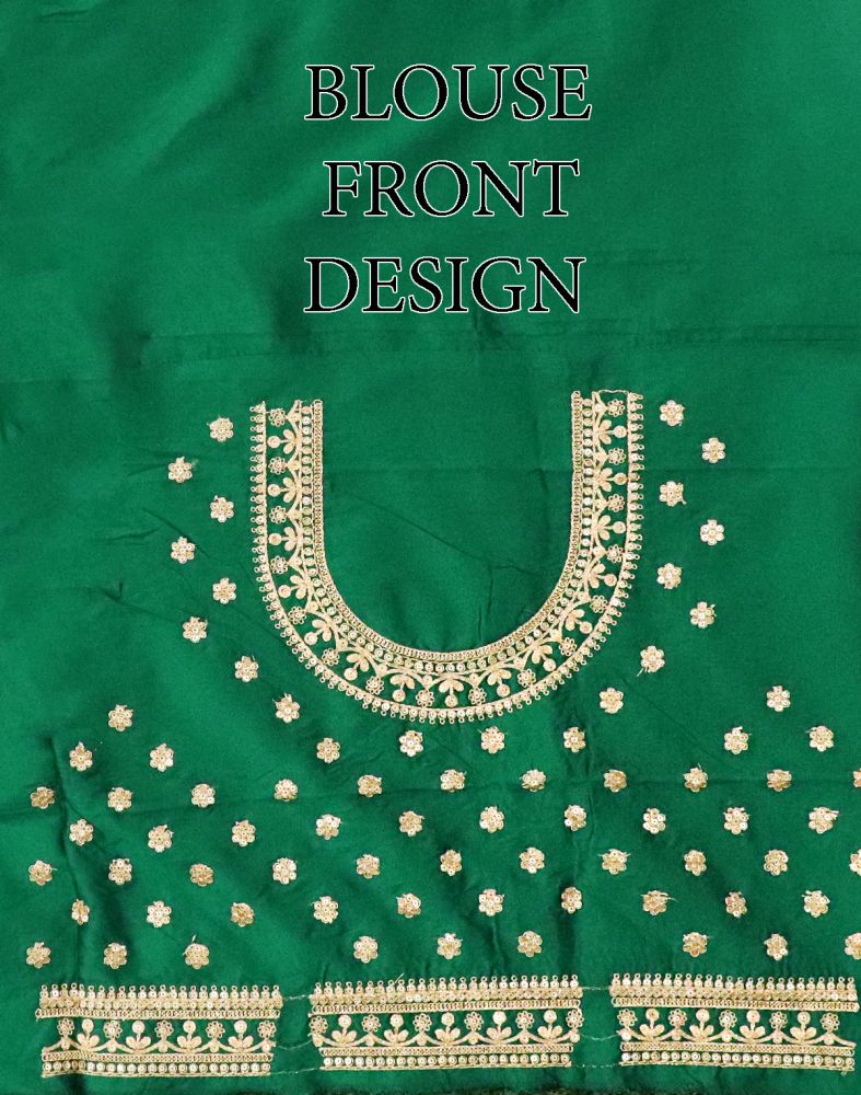 Violet Botanical Banaras Silk heavy zari Half Saree