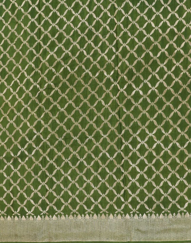 Banaras Fancy Light Green Floral Saree