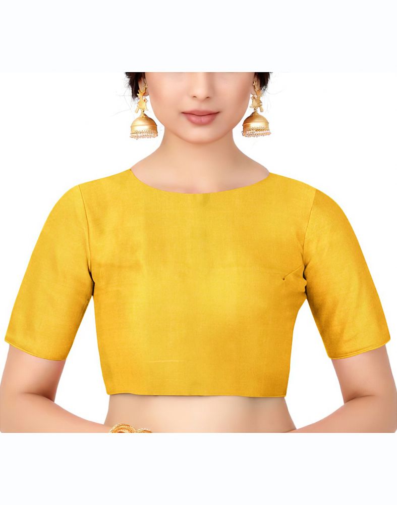Yellow Floral Zari Coimbatore Pattu Saree