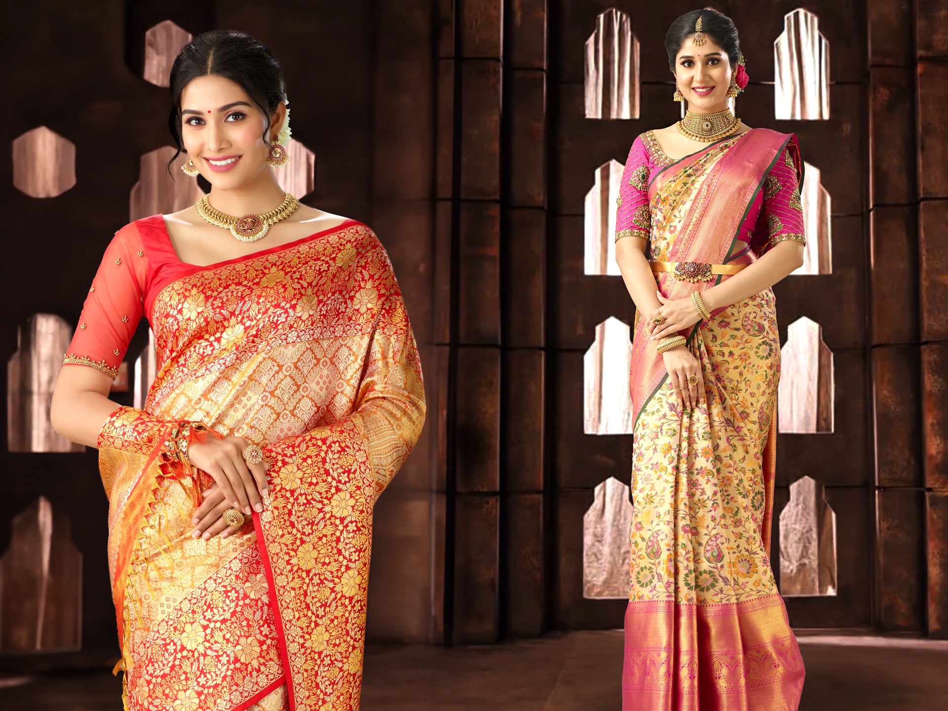 Saree Symphony: Weaving Elegance into Every Thread